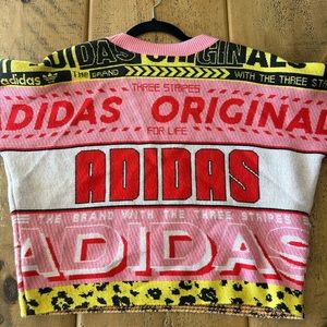 Adidas intarsia sweater